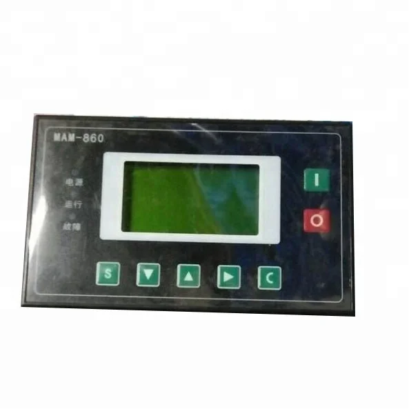 

Screw Air Compressor spare parts Industrial 22kw 30hp LCD panel display Controller Mam-860