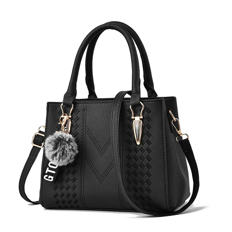 

CB434 Wholesale New Fashion Ladies Elegant Single Shoulder Crossbody Handles Bag For Women Luxury Designer Handbags with Pompom