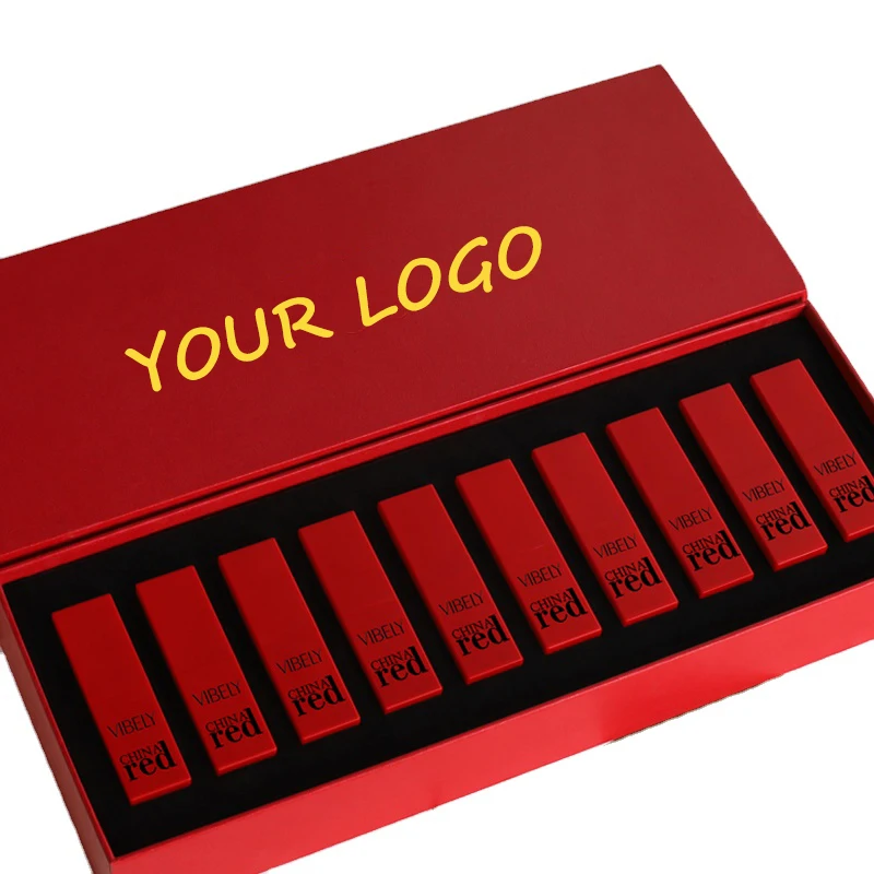 

Private label lip gloss matte lipstick gift sets custom logo lip stick lipstick set