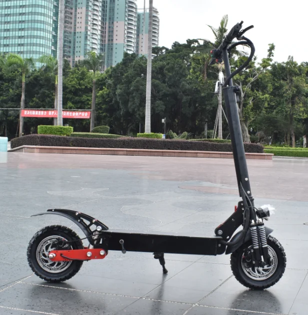 

2019 Cheap China YUME Europe Warehouse high quality two Big wheel electric scooters with CE, Black