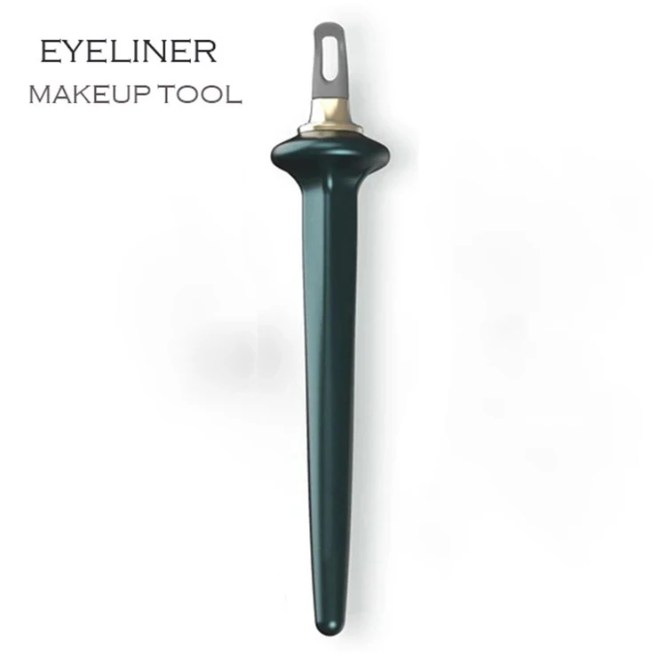 

Wholesale Free Sample Silicone Hyper Easy No-Skip Eyeliner Stamp Eyeliner Eyeliner Pencil Beauty maquillaje makeup, As the picture shows or customized color