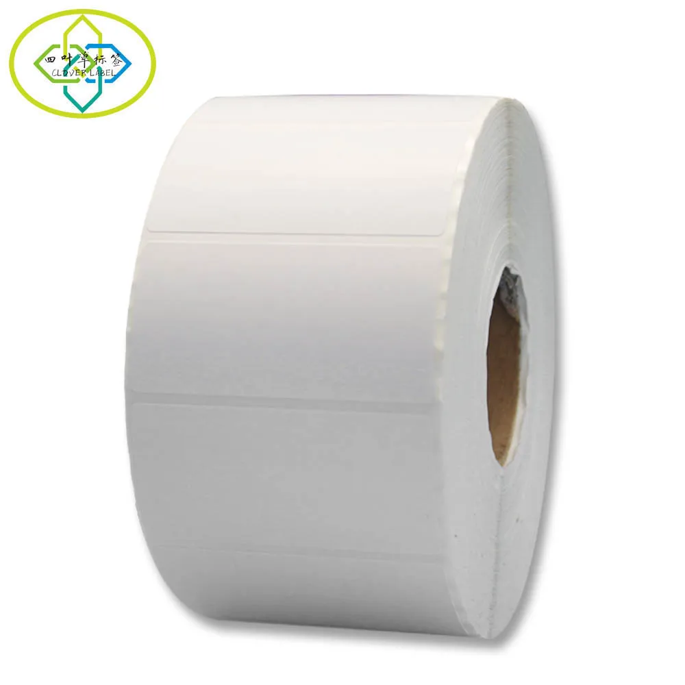 Blank Self Adhesive Art Coated Paper Label Barcode Sticker Labels