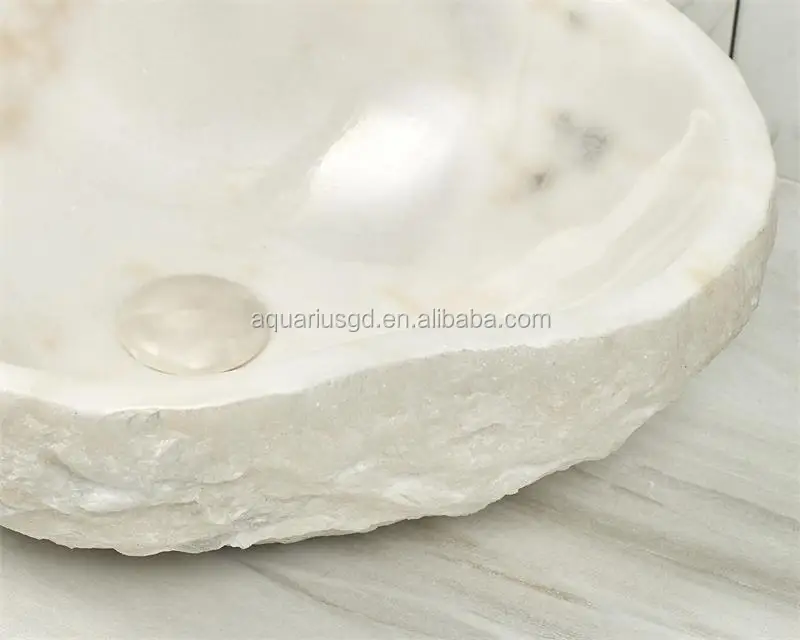 Irregular Edge White Stone Bathroom Washing Bowl Buy Bathroom Face