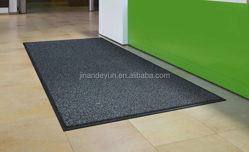 Grande Extra Grande Gris Y Negro Barrera Estera De Goma Filo Pesado