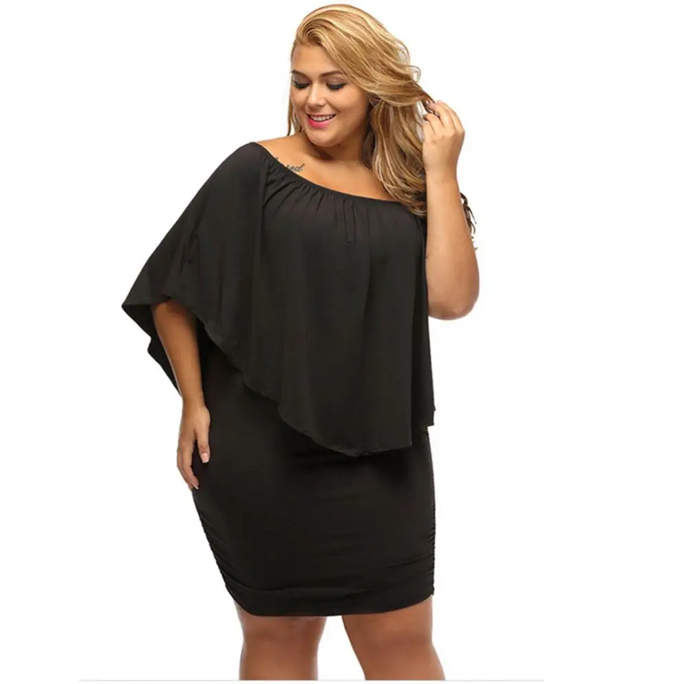 

Fall Clothing for Women Plus Size Fat Ladies Bodycon Dresses