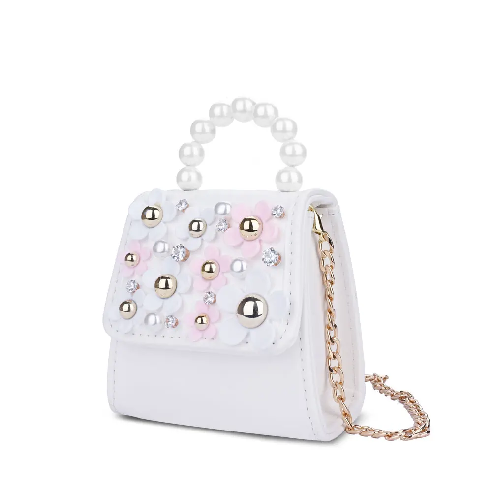 

Hot sell Fashion wholesale clear latest custom girls mini luxury bags handbags, 5 colors available