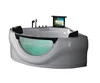 Alanbro massage bathtub 12-inch pop-up TV whirlpool and air bathtub BS642