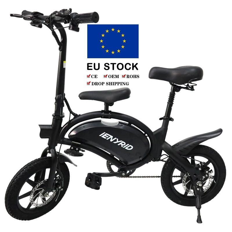 

EU STOCK iENYRID B2 city electric bike 14 Inch Fat tire 48V 400W 45KM/H eletric iENYRID B2 bike road electric bicycle