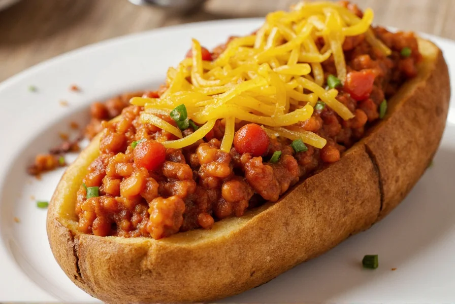 Baked Potato with Chili: Perfect Comfort Food Recipe