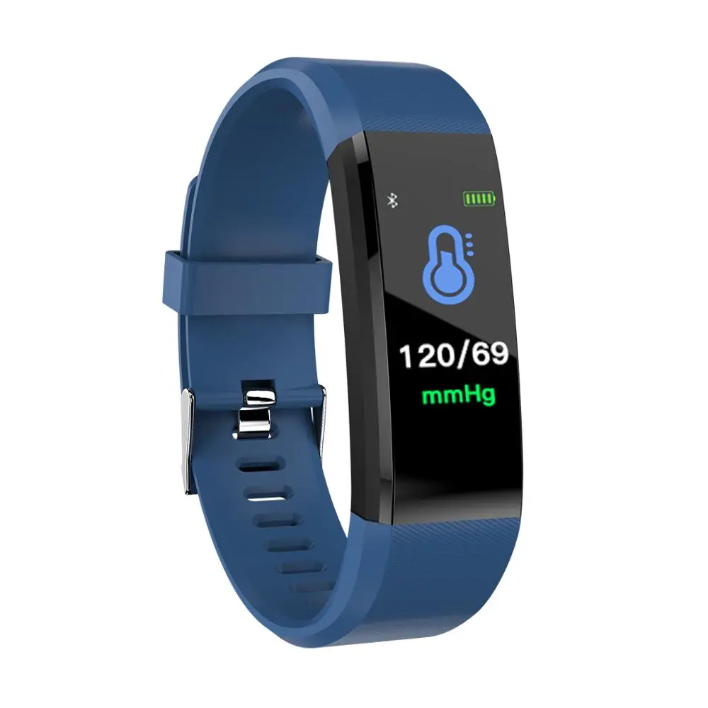 

2020 Best Gift Sport Smart Watch Waterproof reloj inteligente ID115 115 plus smart bracelet nfc Customized access control unlock