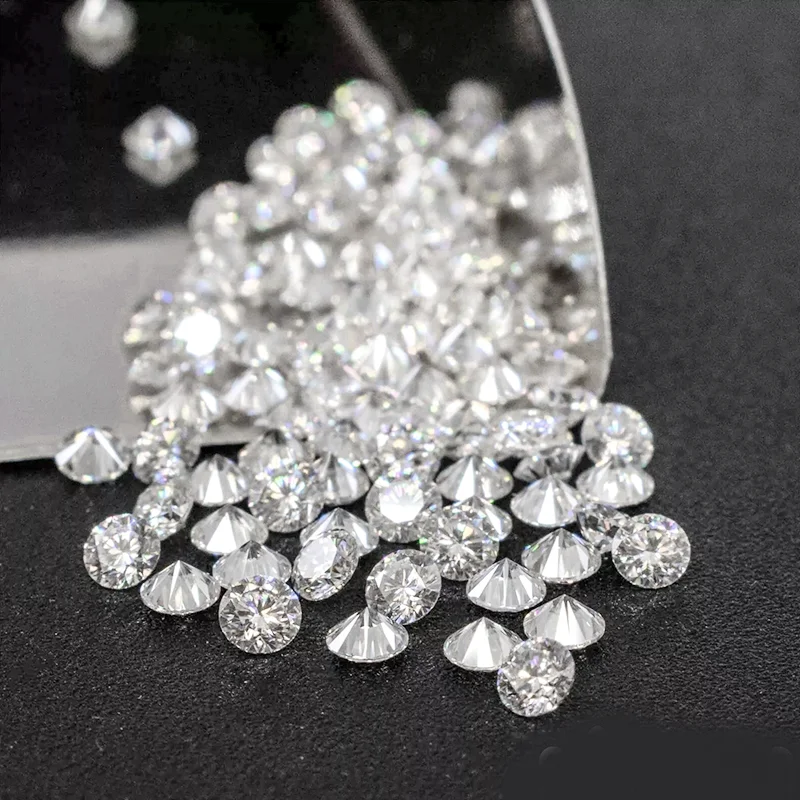 0.25ct 4.0-5.0mm Lab Grown Diamond Starsgem Top Quality Distributor Full Stock DEF VVS VS Melee Size Cvd Hpht 0.5ct Lab Diamond