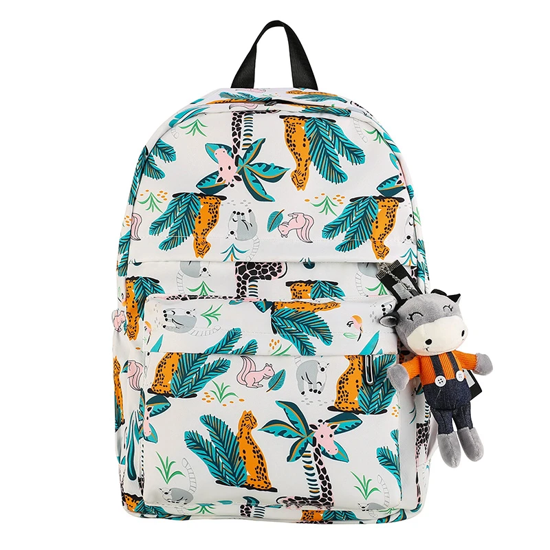 

New design paint Pattern laptop Book bag Child girls kids big school backpack, Black,blue, dark blue, red, gray