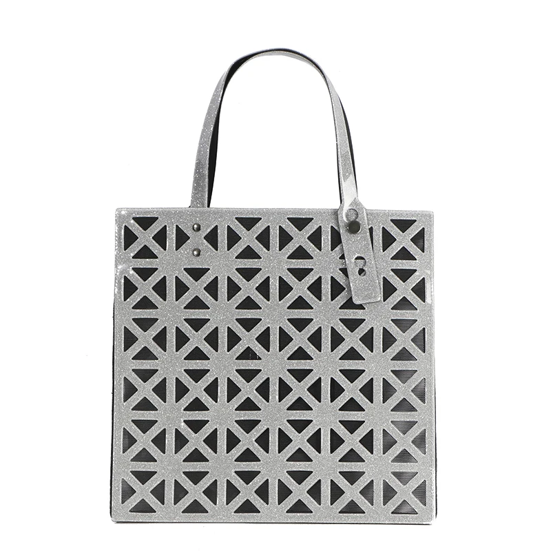 

Hot-sales Fashion Hollow-out Women Handbag Big Capacity Ladies Tote Bag/, Green pink red coffee yellow blue silver