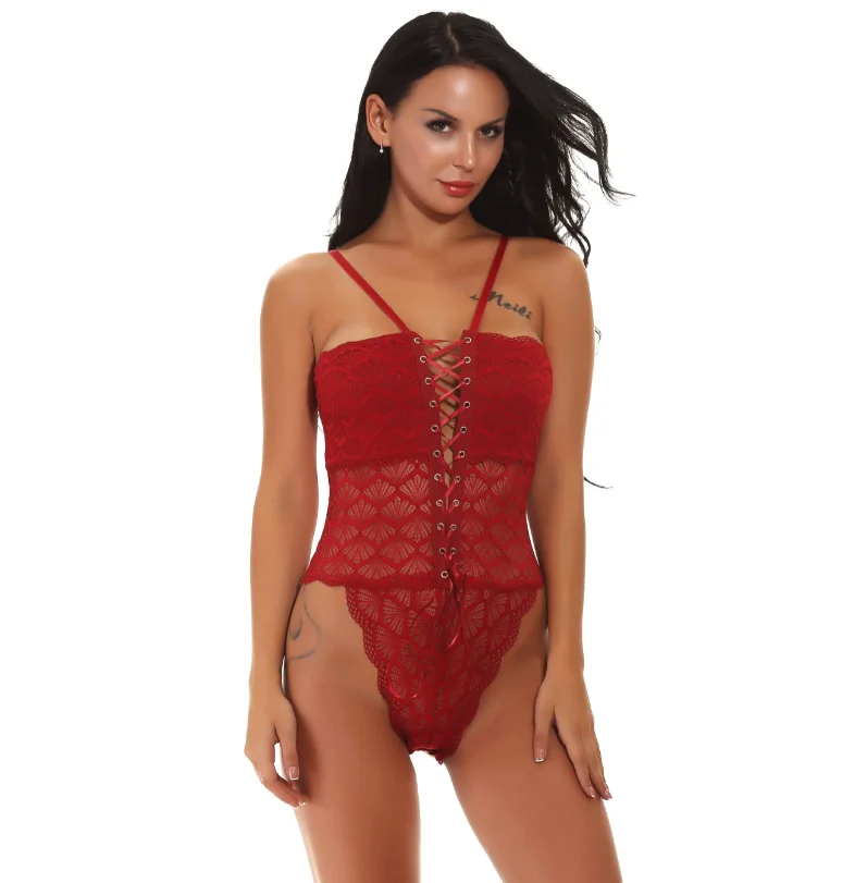 

Luxury Fashion Mature Women Sexy Set Bodysuit Lingerie