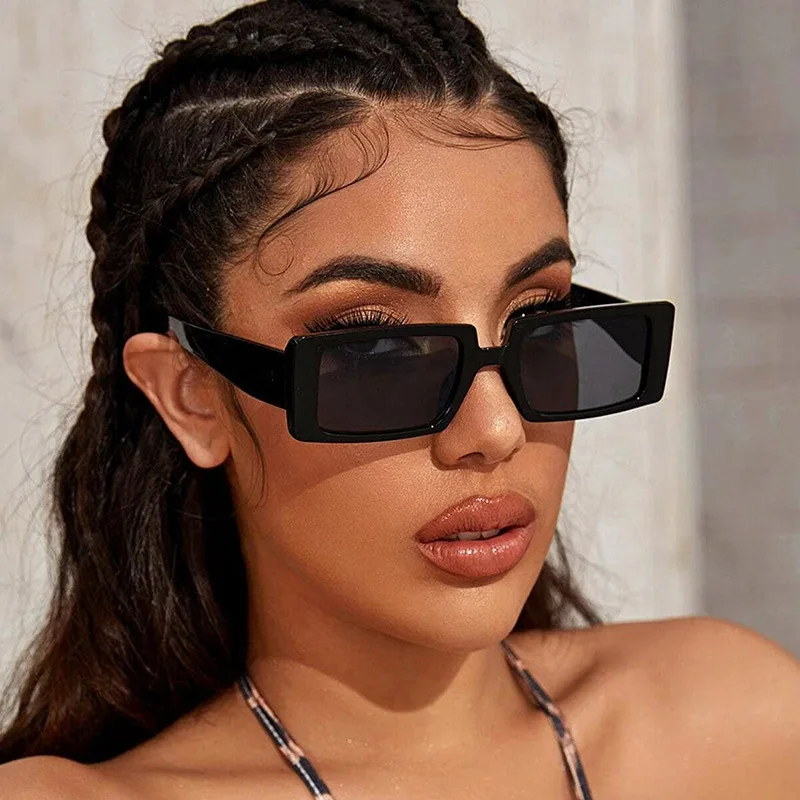 

2020 Retro Square Sun Glasses Luxury Brand Travel Small Rectangle Sunglasses Women Men Vintage Oculos Lunette De Soleil Femme