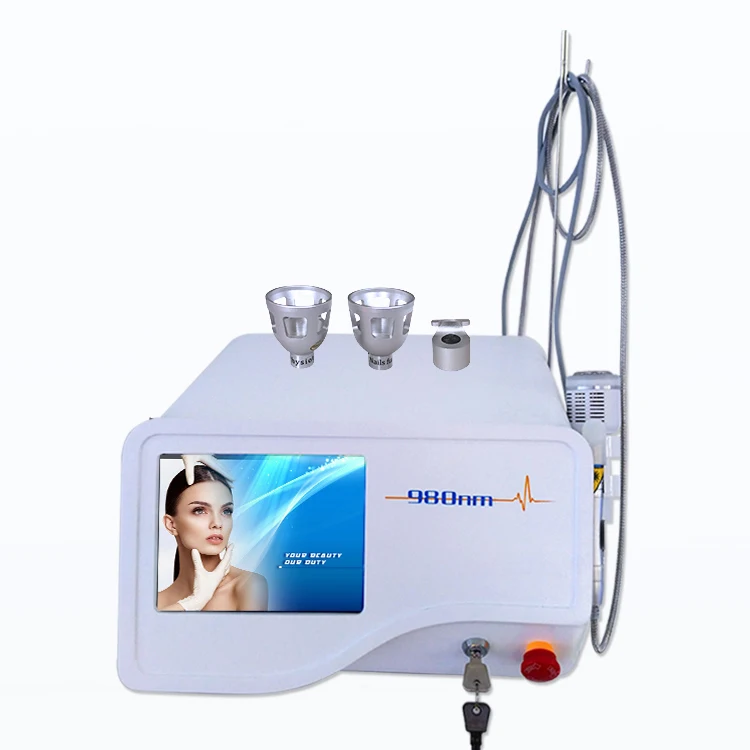 

Portable Equipment for Spider Veins & Nail Fungus Removal & Therapy Device 3 in 1 980NM 40W Diode Laser Vascular Removal Machine