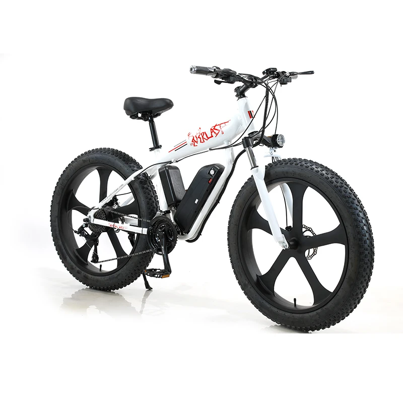 

Super speed e bike 1000W 26 inch 26*4.0 fat tire 48V 13Ah aluminium alloy frame mountain electric bike