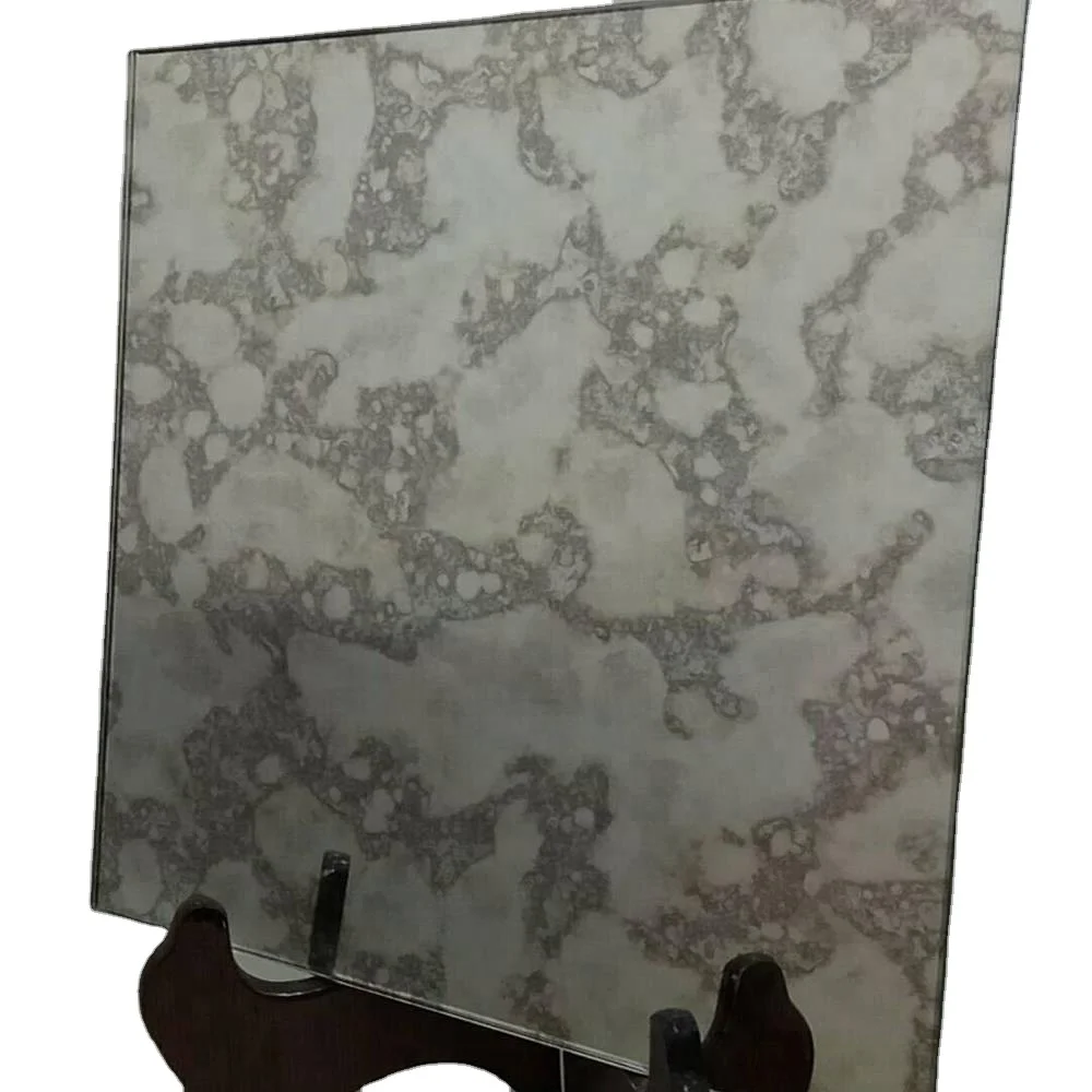 

China Popular Designs Decorative Antique Mirror Glass for interior application 2440*1830mm, Clear