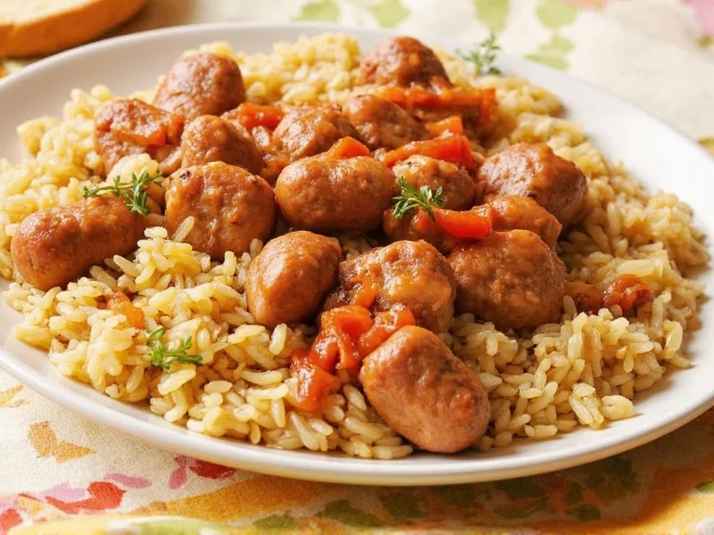 Perfect Sausage and Rice Recipe: Quick & Flavorful Meal
