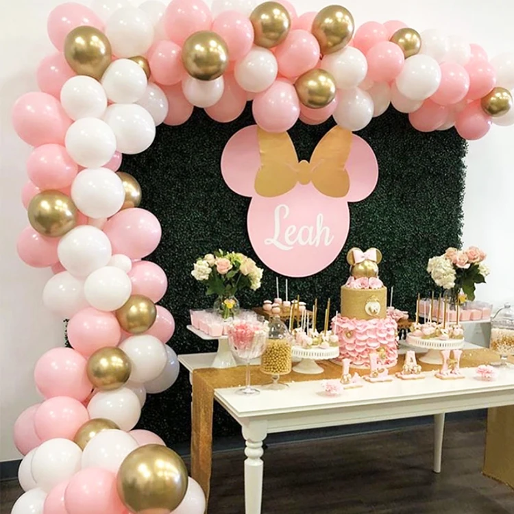 

2020 new product custom baby show 112pcs balloon arch garland party decorations balloon arch kit