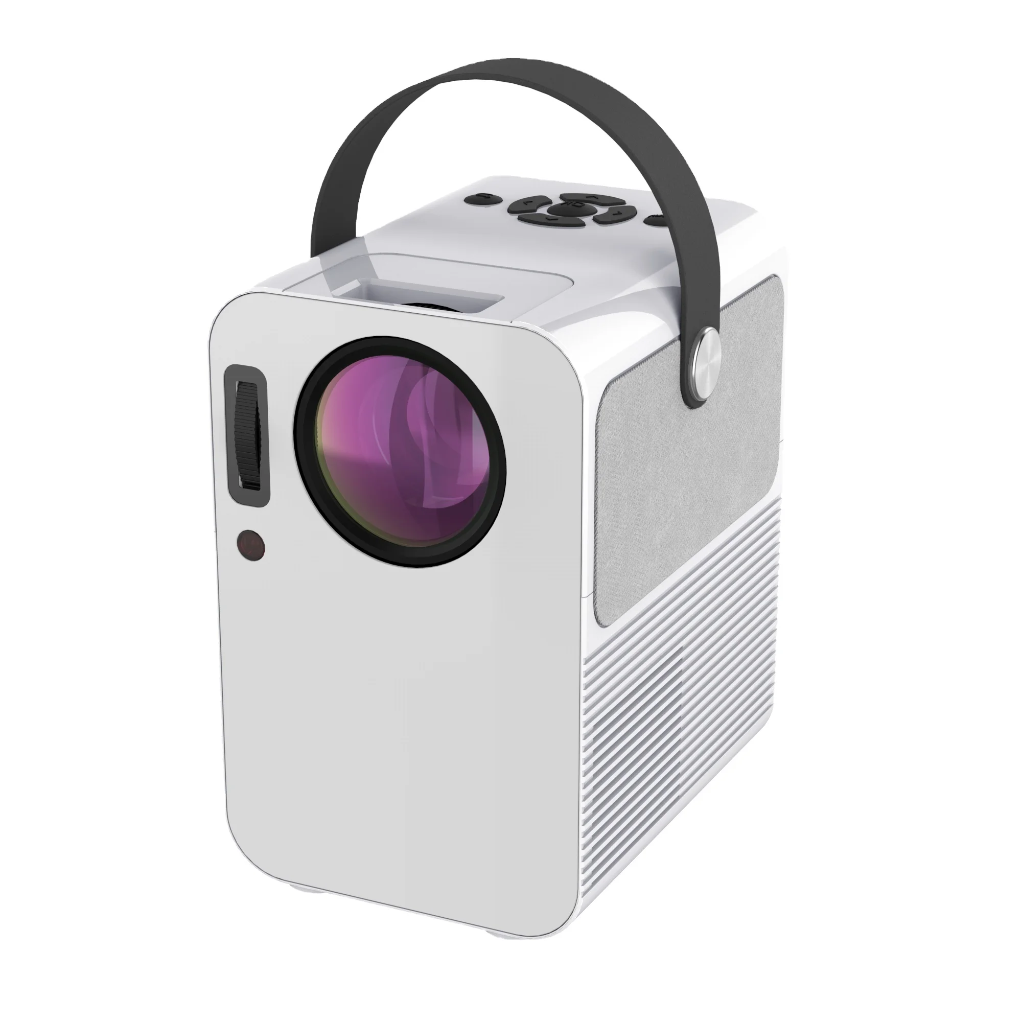 

Excel Digital 150 Ansi Lumens 1280*720p holographic projector phones projectors BBC2, White/grey