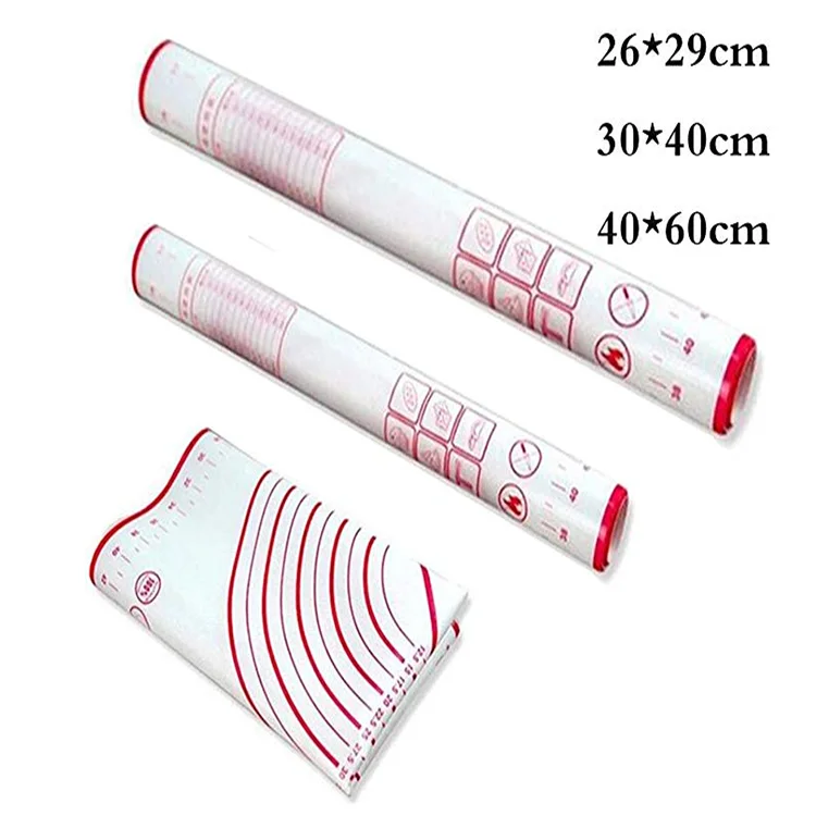 

0.40mm thick  rectangle Silicone Pastry Mat
