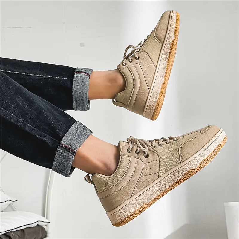 

Hot sale quanzhou mens casual skateboard shoes chaussures hommes canvas trendy shoes for men, Beige, gray and black