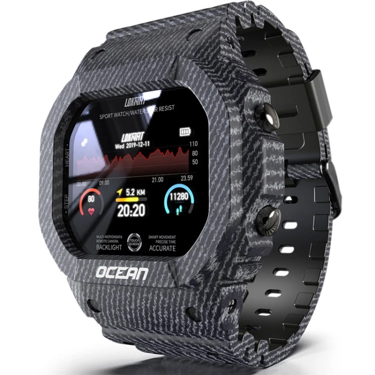 

Lokmat OCEAN Price Waterproof Round Sports Smartwatch For Men Ip68 Low Gps Cheap Smart Watch