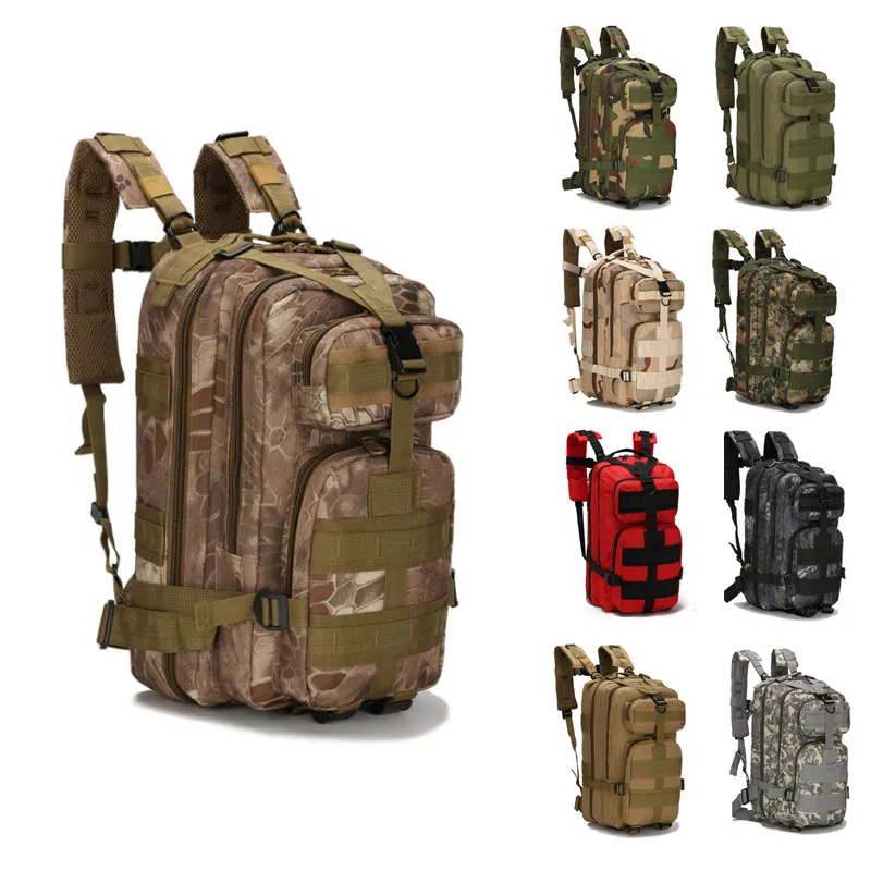 

Military Tactical Backpack Large Army 3 Day Assault Pack Molle Rucksack Backpacks, Multi colors for choosing