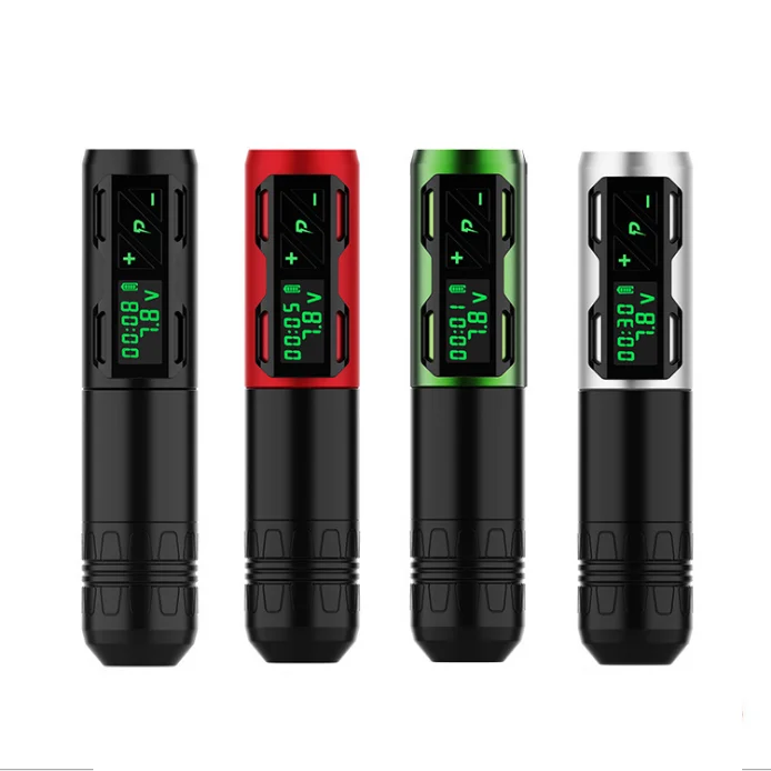 

EZ Swiss Coreless Motor Portex 1800mAh Rechargeable Battery Wireless Rotary Tattoo Pen Machine with LED Display