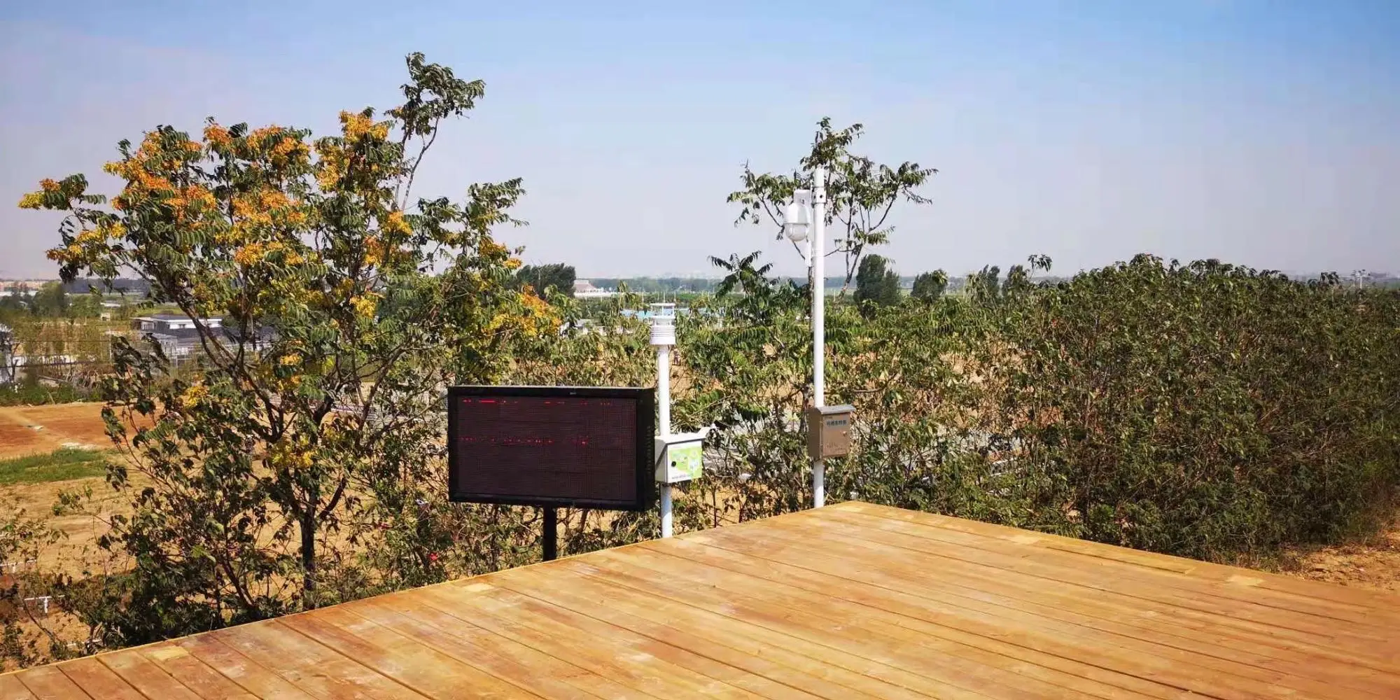 2020 BGT Professional Temperature Humidity Precipitation Measured Ultrasonic Agricultural Zigbee Compact Weather Station - ANKUX.COM