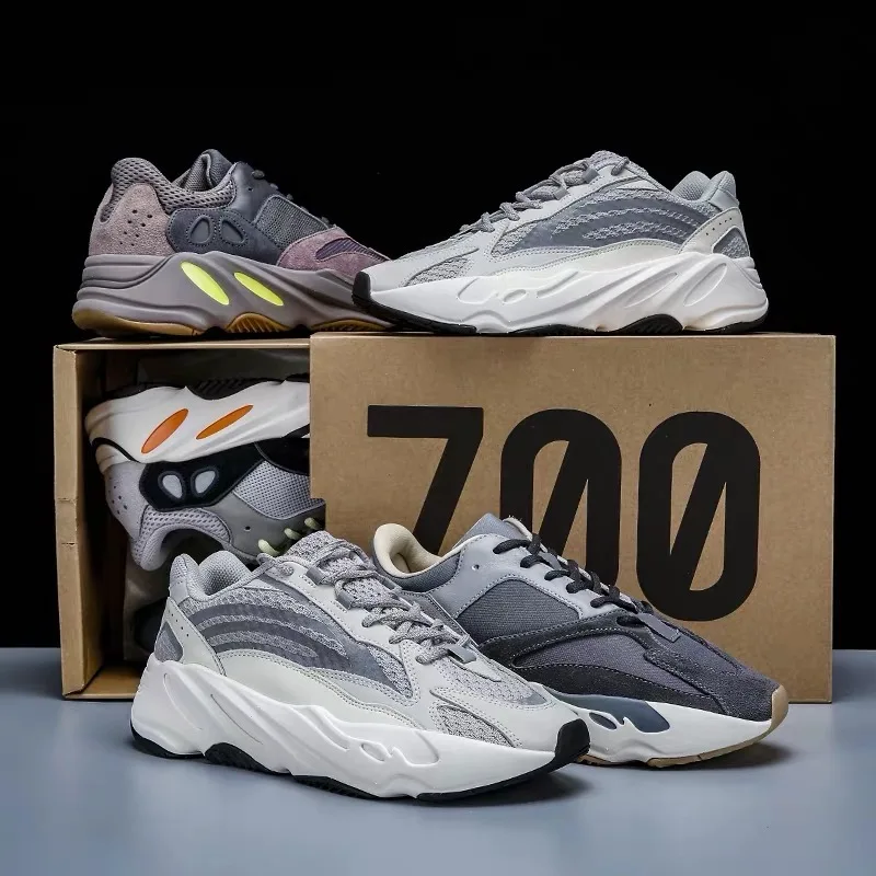 

Original Latest Design Original sneakers High Quality Shoes Men Fashion Yeezy 700 V2 V3 Running Sports Casual Shoes, As picture and also can make as your request