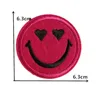 Smiling smiley face Patch Embroidery Flower Clothes Patch Embroidery T-shirt Cowboy embroidered