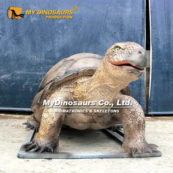 

MY DINO Animatronic Animal Turtle So Realistic Tortoise for Park Decoration