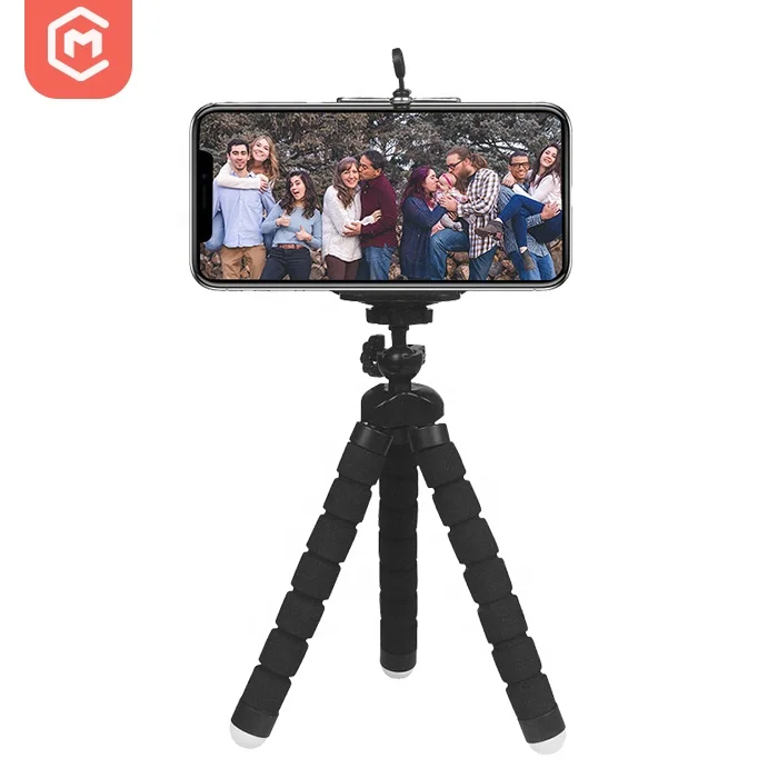 

Flexible Sponge Octopus Camera Tripod for Smartphone Mini Tripodes Selfie Stick Tripod