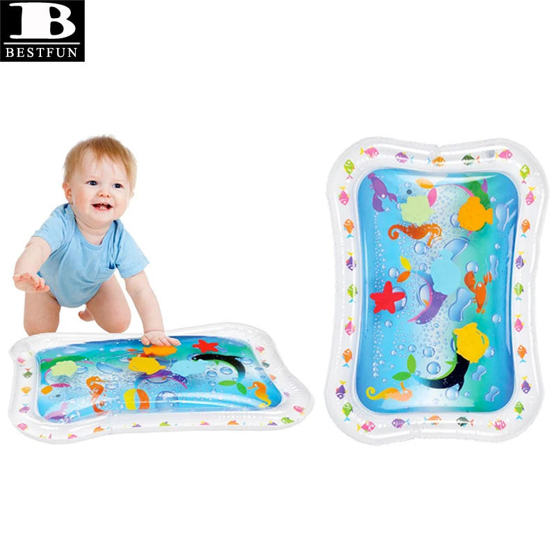 inflatable baby water mat