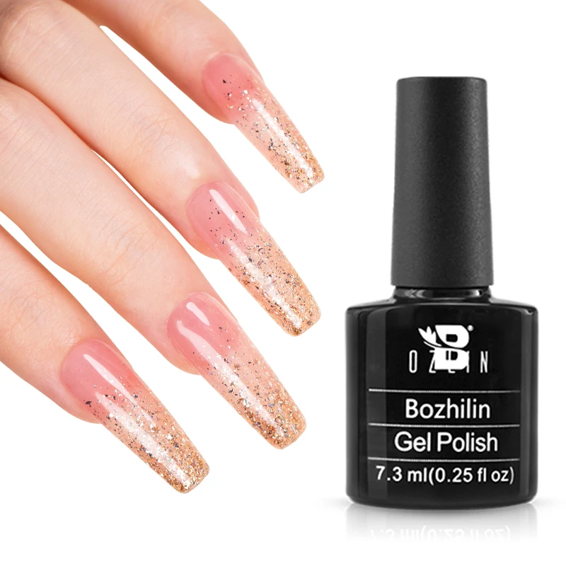 

Holo Gel Semi Permanente Gel Nail Polish Art Sparkle Glitter Gel Nail Polish
