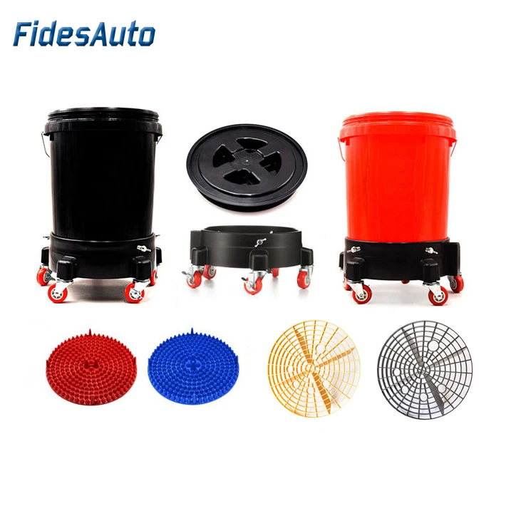 Car Washing Bucket Grit Guard Insert Dirt Trap For Car Cleaning