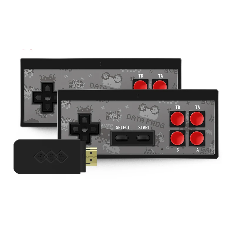 

Data Frog Wholesale Electronic TV 8 Bit Game Console, Mini Retro Video Game Console With Classic Games, Black