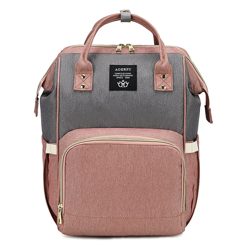 

OEM Factory Custom Logo Mami Diaper Backpack Fashion Baby Bags For Mom, Customized colors