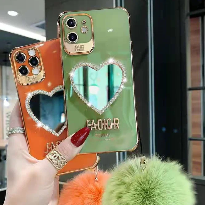 

For Iphone 11 Pro Max Case Bling Glitter Soft Plated TPU Silicone Anti-Slip Shockproof Protective Shell Cover