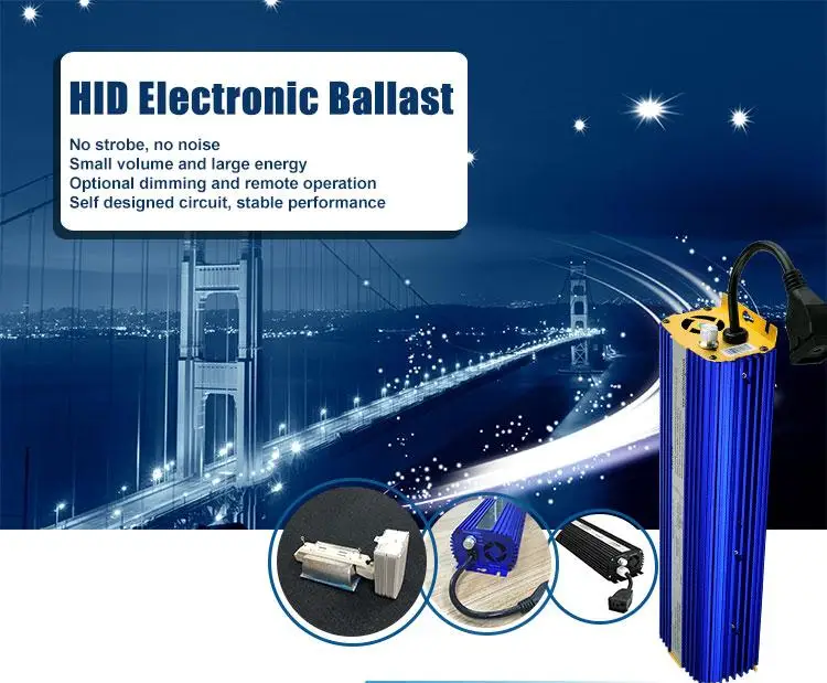 Millenium 400w 600w 1000w Hps Indoor Plant Light Electronic Ballasts