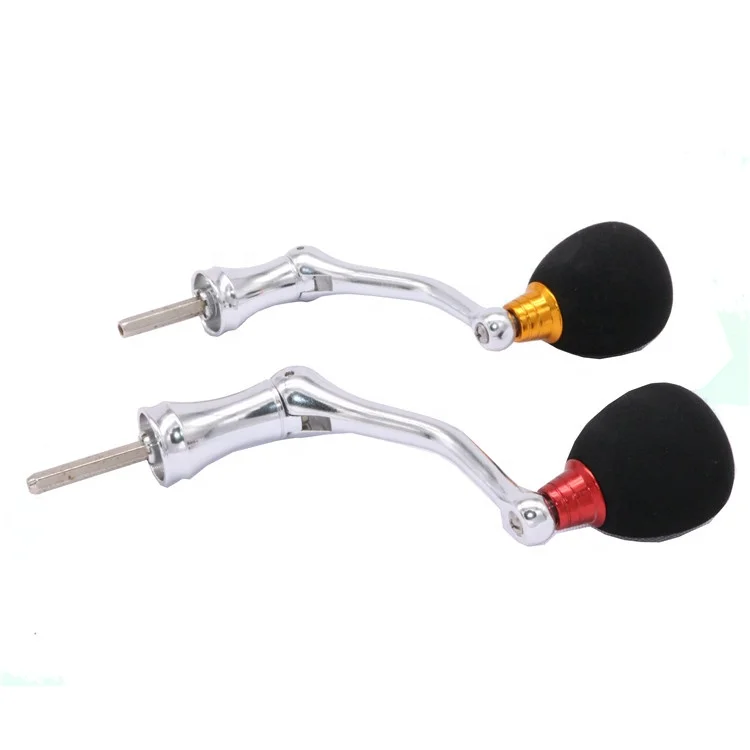 

Factory produced best price fishing reel carbon handle, Gun color, gold