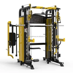 Wholesale Multi Function home use Smith Machine with Weight Stack gym equipment Smith Machine Home Gym GY-9000