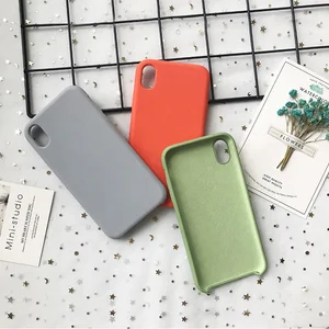 Liquid Silicone Phone Case Logo iPhone X 11 Pro & More