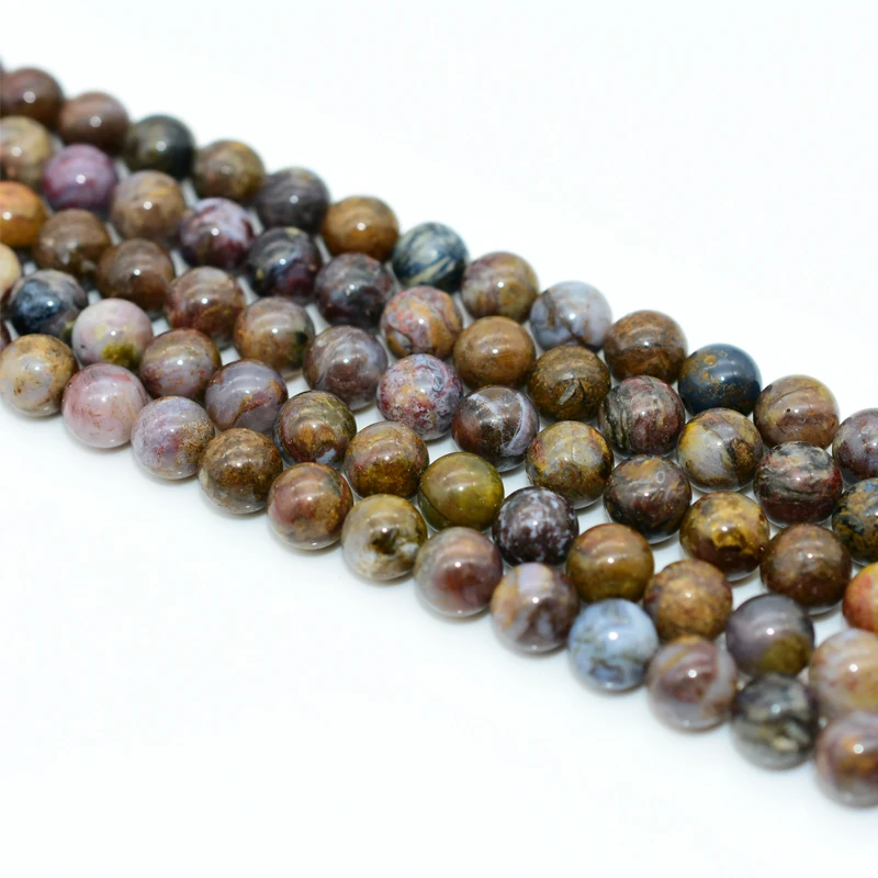 

Trade Insurance 4/6/8/10/12mm High Grade Natural Peter Stone Loose Beads
