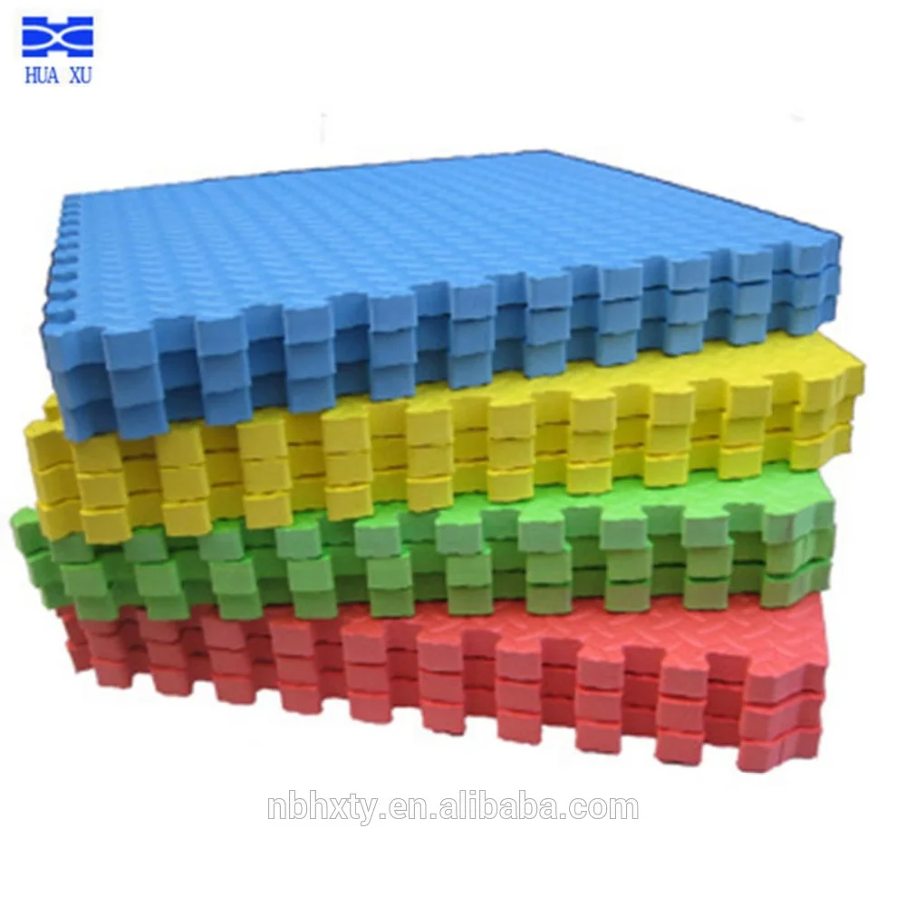 
environmental soft floor puzzle EVA baby mat Huaxu 