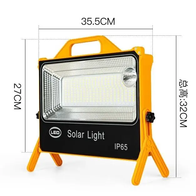 
2020 solar portable charger power bank High conversation rate high capacity 6v 10w led camping lanterns 