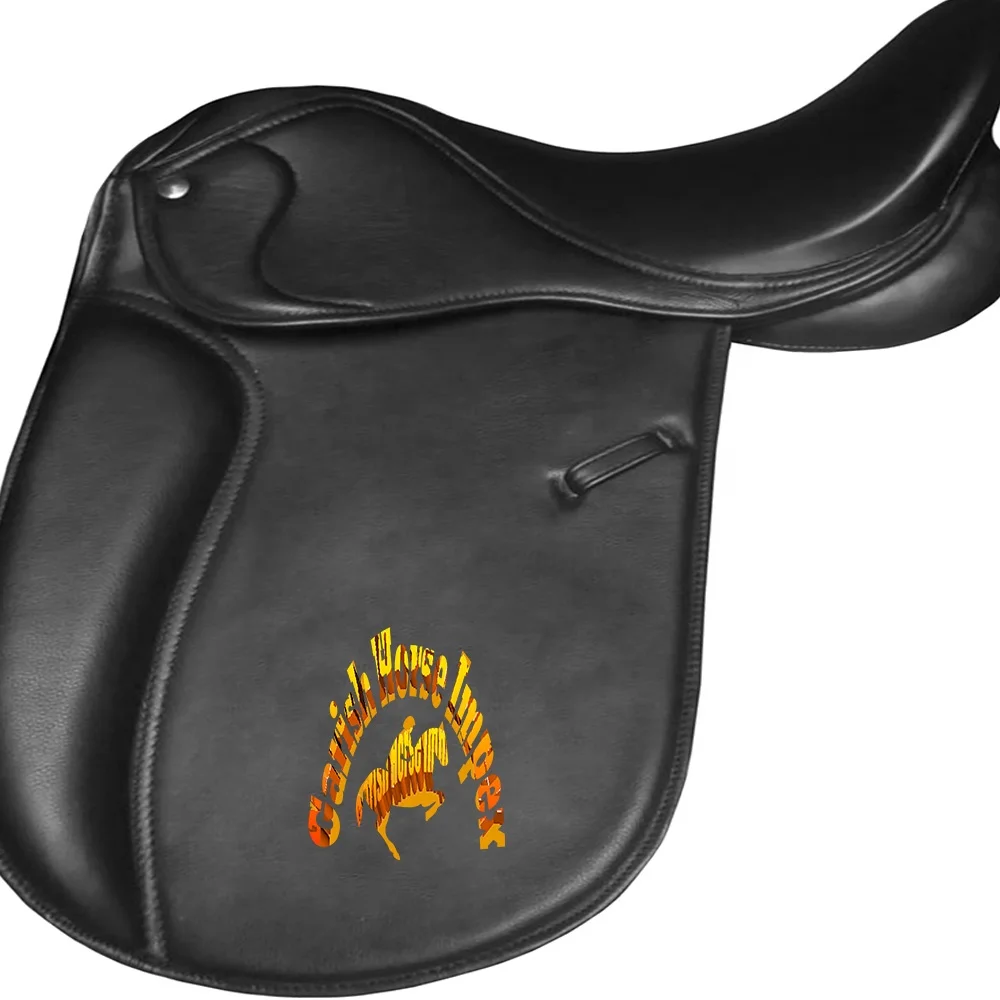 
Horse Riding Dressage Saddle English Horse Riding Genuine Leather Saddle High Quality Equestrian Products 