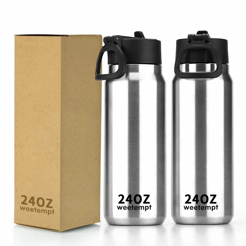 

Protable outdoor double wall insulated vacuum thermos flask sports fitness stainless steel water bottle 40oz